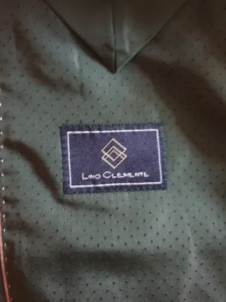 Traje completo Lino Clemente Verde + corbata