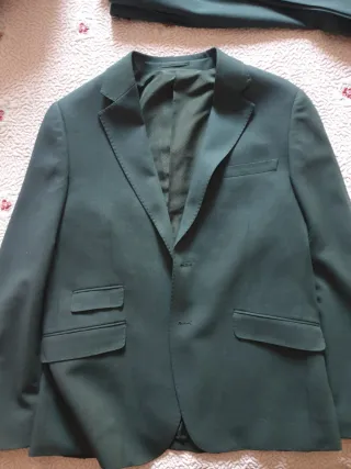 Traje completo Lino Clemente Verde + corbata