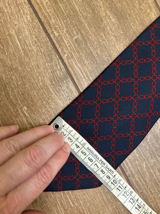 Cravatta Truzzi Milano blu notte in 100% seta