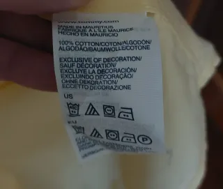 Camisa Tommy Hilfiger manga corta amarilla