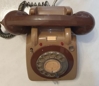 Telefone analógico, antigo, de Central