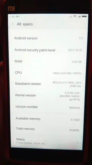 Xiaomi Mi 4c Negro