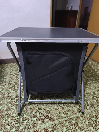 Mesa de camping plegable impermeable 63 altox60x45