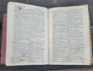 Diccionario Latin-Espanol 1792