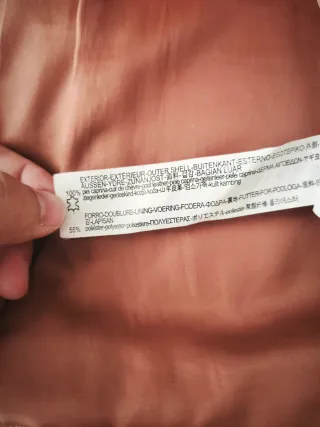 Cazadora de piel de Zara