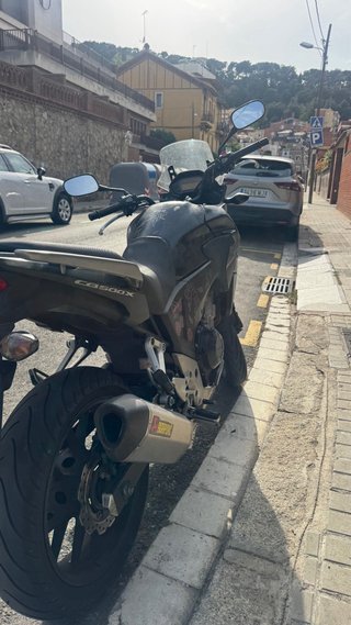 Honda CB500X Adventure Negra/Gris