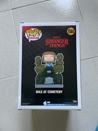 Funko Pop Max at Cemetery 1544 Stranger Things