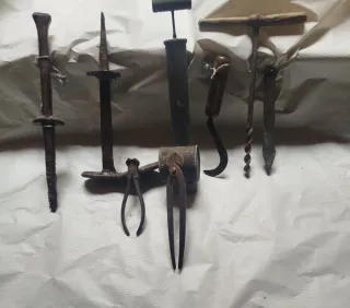 Lote herramientas antiguas