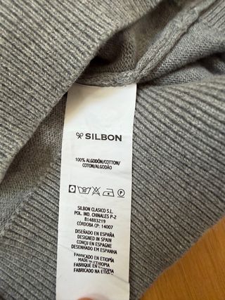 Jersey Silbon Gris Talla M