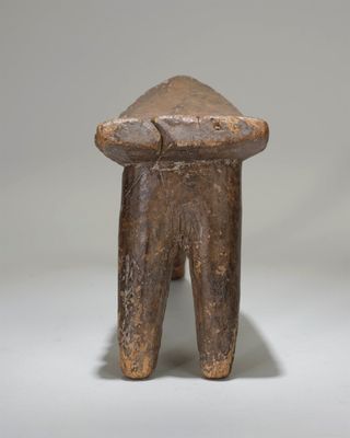Taburete Trípode Lobi (Burkina Faso) Ca. 1950