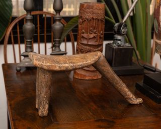 Taburete Trípode Lobi (Burkina Faso) Ca. 1950