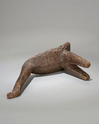 Taburete Trípode Lobi (Burkina Faso) Ca. 1950