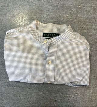 Camisa Ralph Lauren cuadros manga corta