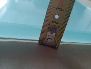 Balda de cristal opaco