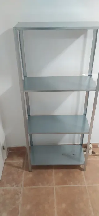 Estantería metálica de 4 baldas