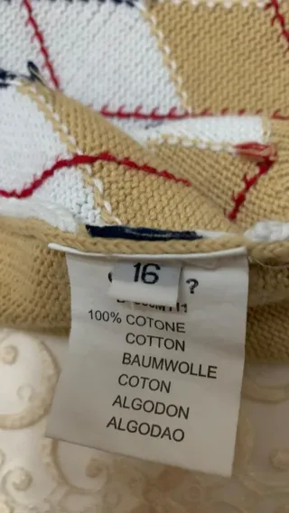 Pullover Guess Argyle Vintage Ragazzo