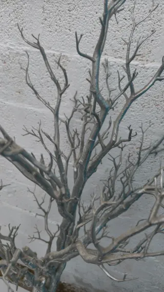 Árbol decorativo plateado 160m