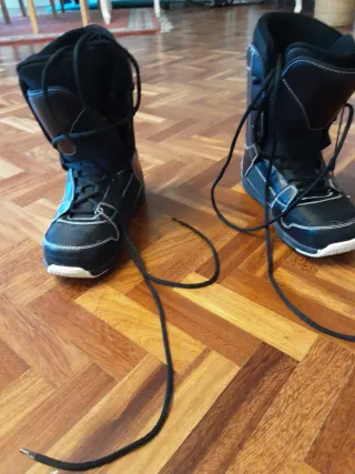 Botas de Snowboard Negras