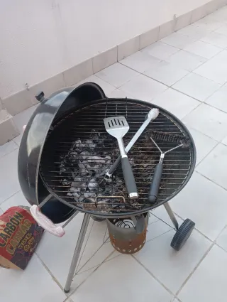 Barbacoa de carbón