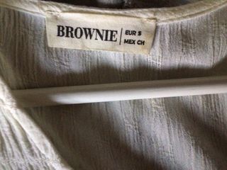 Blusa Brownie blanca