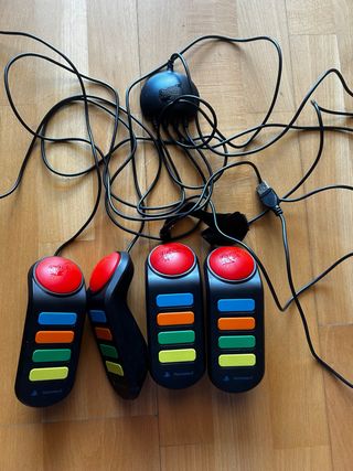 Mandos Buzz PS2 (4 unidades)