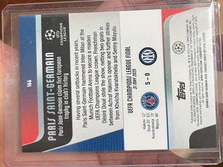 Carta Topps Paris Saint-Germain Champions 2025
