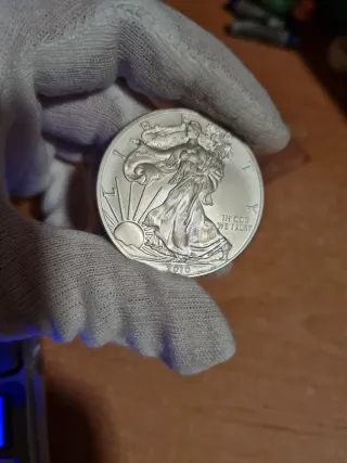 Onza de Plata Liberty 2010