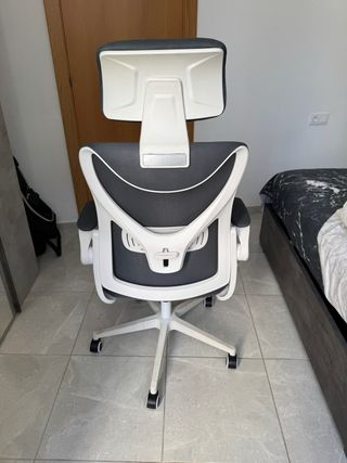 Silla Ergonómica Oficina Yaheetech Gris