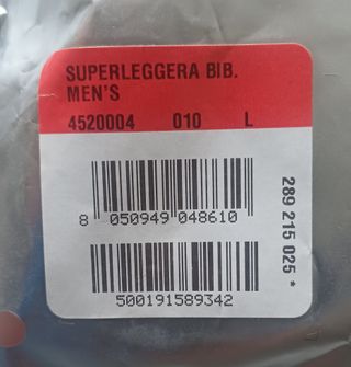 Culote Castelli Superleggera BIB Talla L