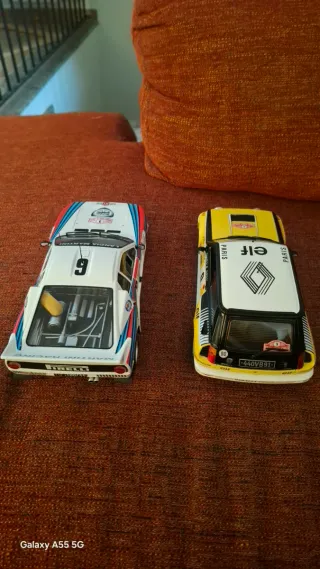 Réplica RENAULT 5 TURBO 1/18 y Lancia 037 1/18