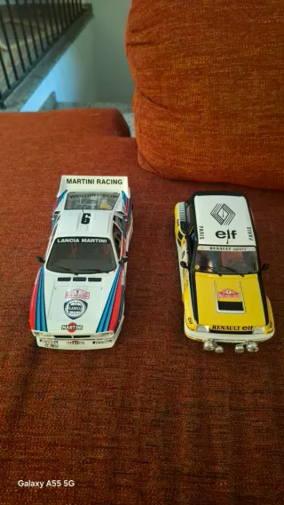 Réplica RENAULT 5 TURBO 1/18 y Lancia 037 1/18