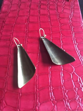 Pendientes Triangulares  80s