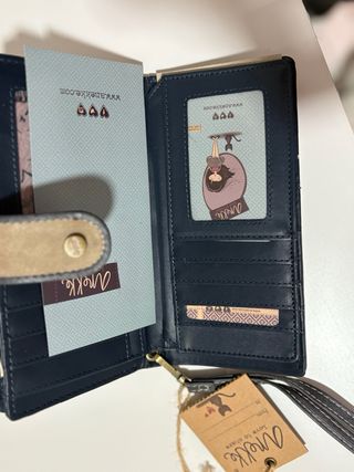 Cartera Anekke bordada floral