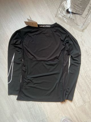 Camiseta Nike Compresión Negra Talla M
