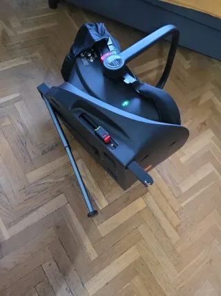 Silla de coche para bebé negra