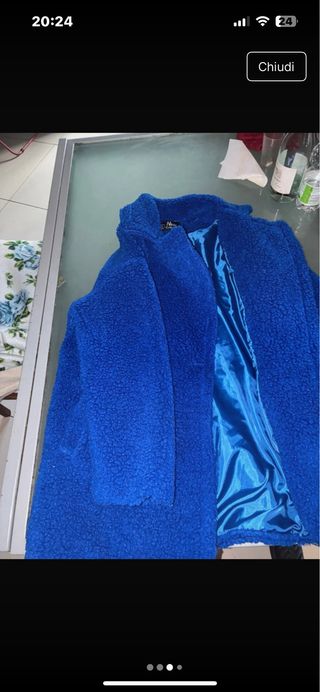 Cappotto blu