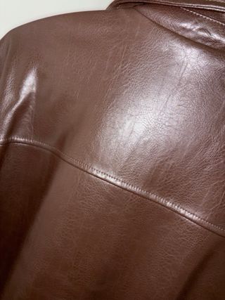 Chaqueta Bomber Stradivarius Marrón Talla XS