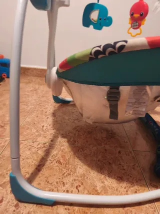 Amaca balancín infantil con animales