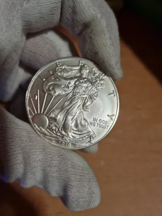 Onza Plata Liberty 2018