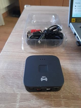 Receptor Audio Bluetooth NFC Negro
