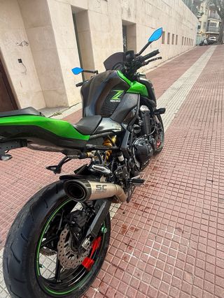 Kawasaki Z900 2018 Negra/Verde