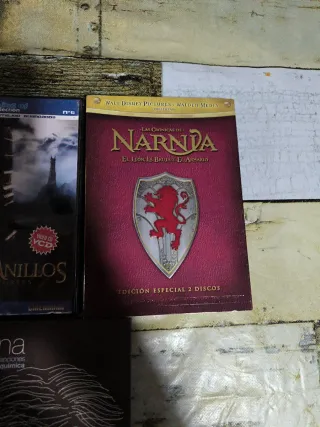 Lote 4 Películas DVD: Gladiator, Narnia, Señor Ani