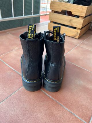Botas Dr. Martens Negras Cremallera