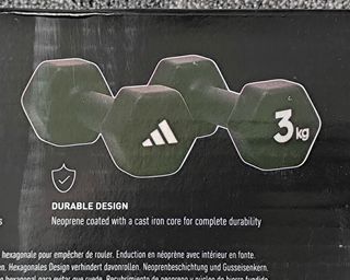 Par de mancuernas de 3 kg adidas (A ESTRENAR)