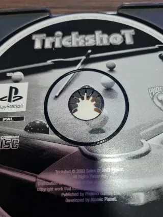 Trickshot PS1 (PlayStation 1) Juego de Billar