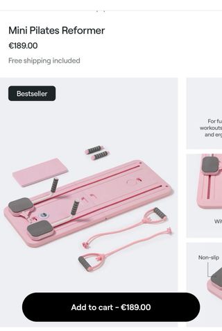 Kit Pilates Reformer BetterMe Nuevo