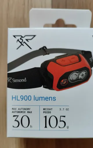 Linterna frontal Simond HL900 LED NUEVA A ESTRENAR