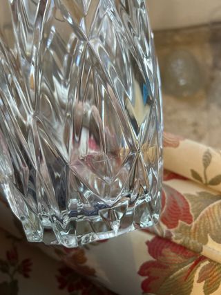 Juego Jarrones Vintage Cristal
