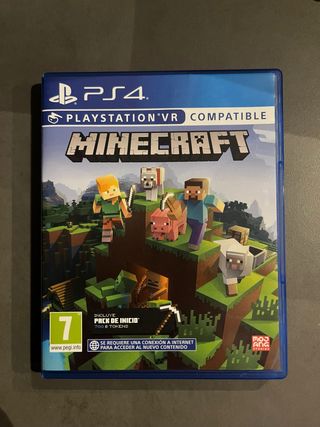 Minecraft PS4 VR Compatible