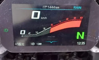 BMW F900XR A2 2026 1500 km